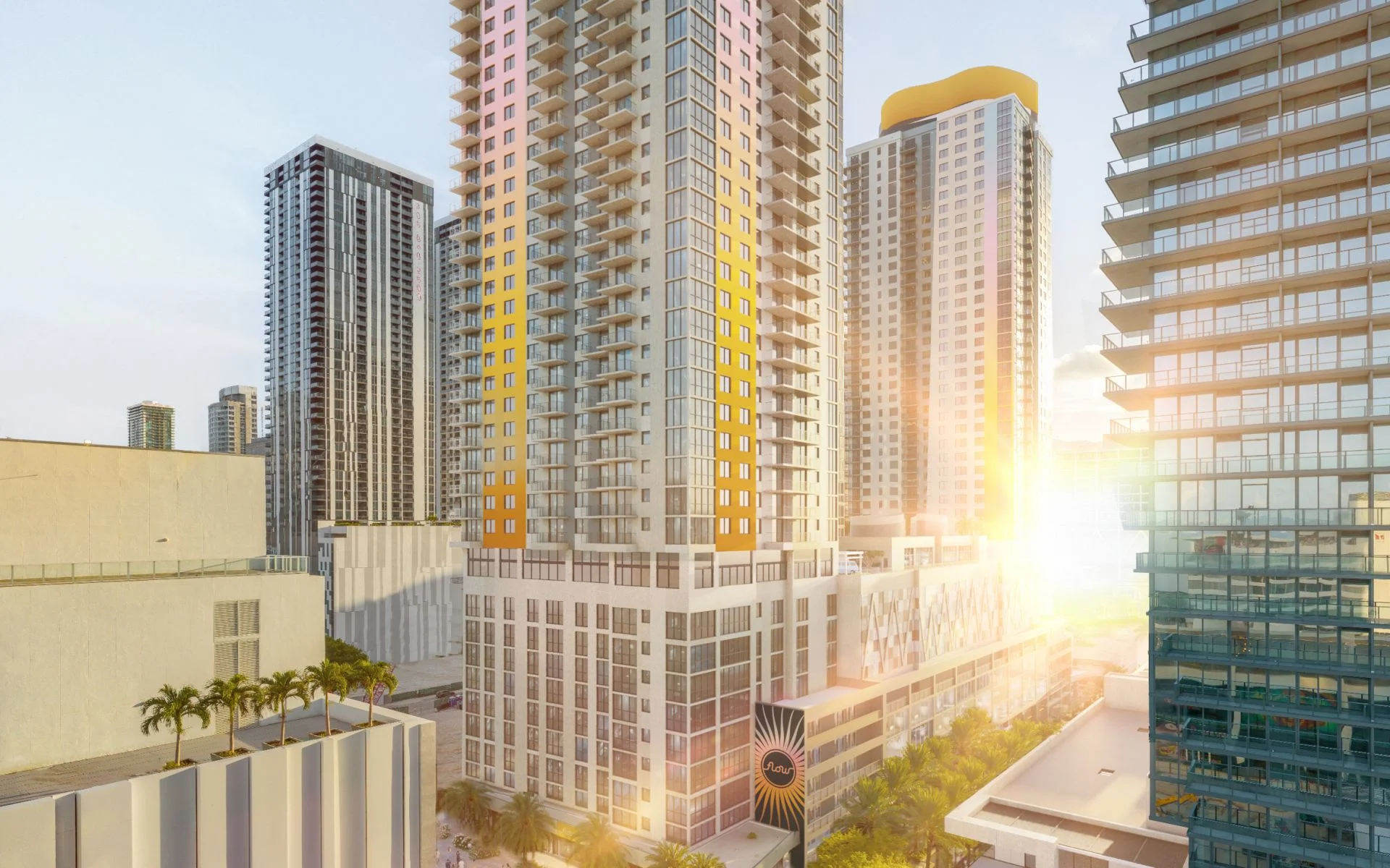Flow House Miami, Downtown Miami property management