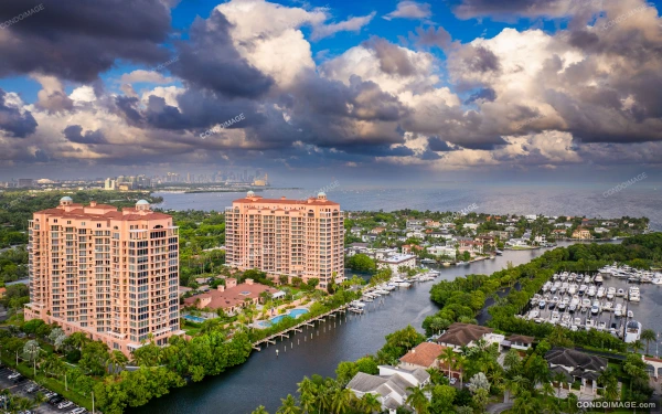 Gables Club Tower I drone & aerial image 2 in Coral Gables