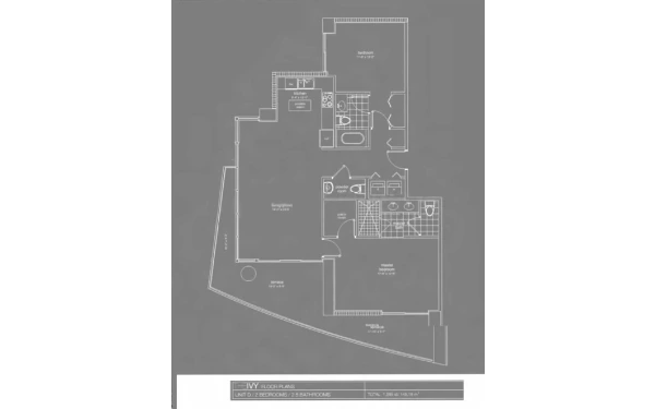 The Ivy at Riverfront floor plan image 2 in Miami River
