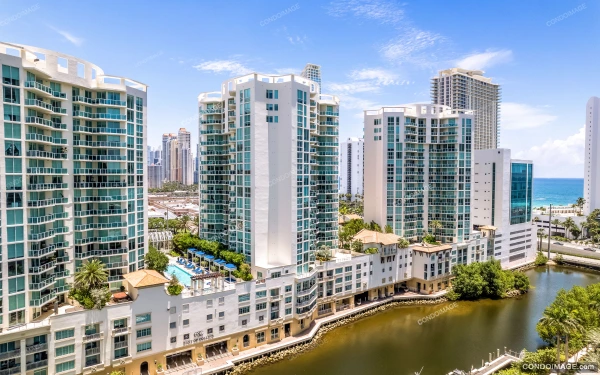 St. Tropez II drone & aerial image 1 in Sunny Isles Beach