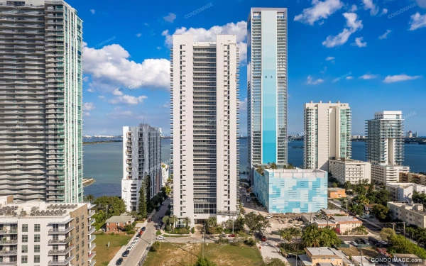 Bay House drone & aerial image 1 in Edgewater