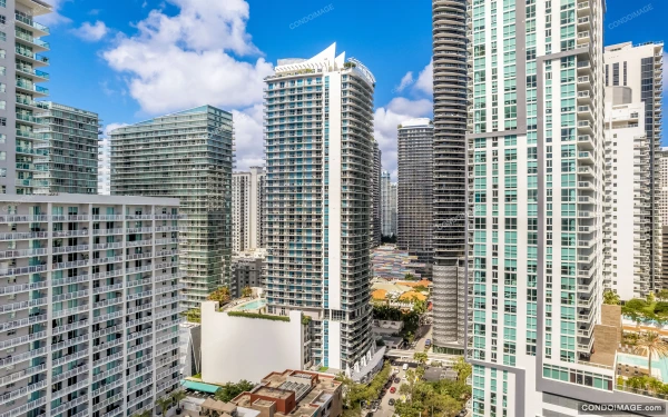 1100 Millecento drone & aerial image 3 in Brickell