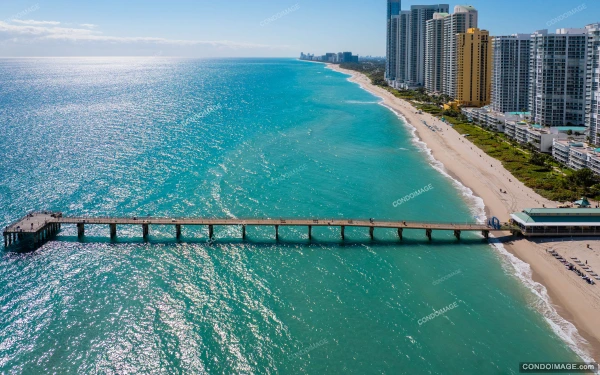 Trump Tower I drone & aerial image 3 in Sunny Isles Beach