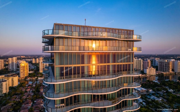 Regalia drone & aerial image 3 in Sunny Isles Beach