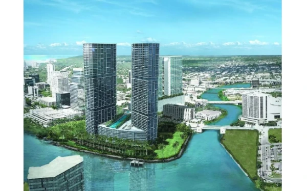 Icon Brickell Tower 1 renderings image 1 in Brickell