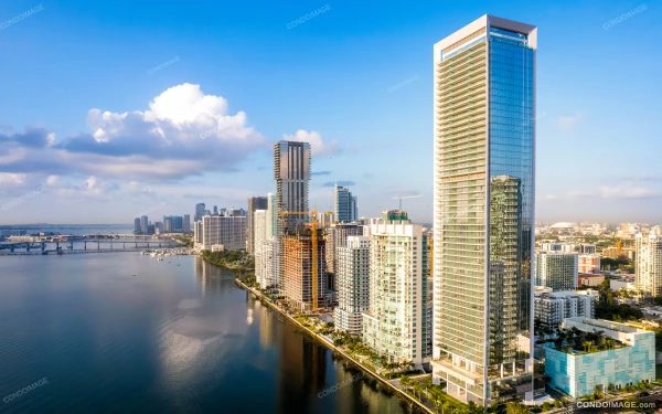 Missoni Baia drone & aerial image 2 in Edgewater