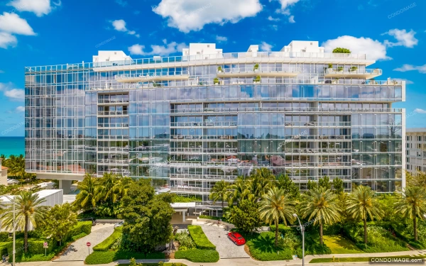 Four Seasons Residences at The Surf Club drone & aerial image 2 in Surfside