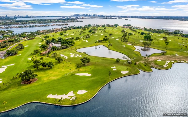 The Monterey Condo drone & aerial image 3 in Bay Harbor Islands