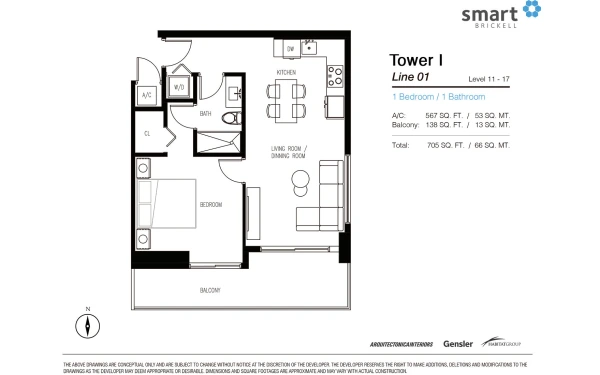 Smart Brickell Residences, Brickell property management