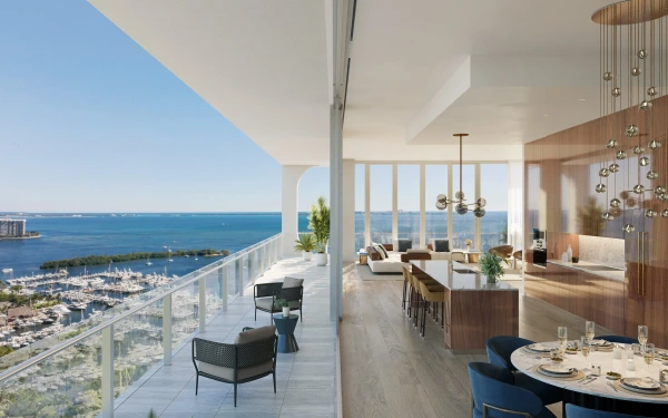 Mr. C Residences Bayshore renderings image 3 in Coconut Grove
