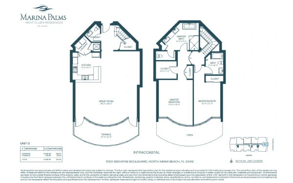 Marina Palms North Tower floor plan image 3 in North Miami Beach