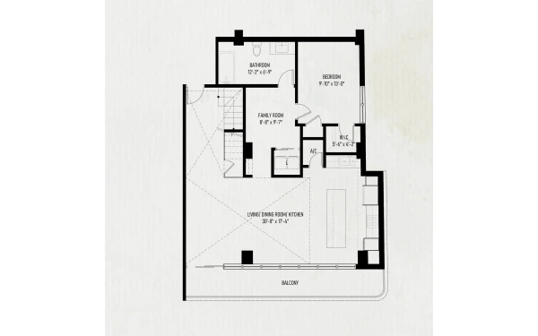 EDEN Residences floor plan image 2 in Aventura