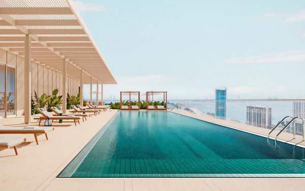 Fouquet's Hotel & Residences renderings image 2 in Midtown Miami