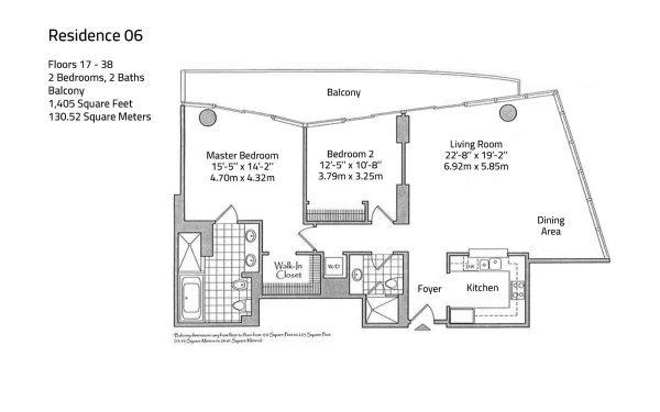 Setai Miami Beach floor plan image 3 in Miami Beach