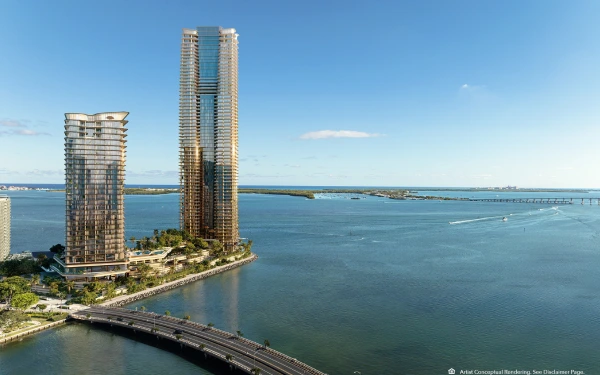 Mandarin Oriental Miami - North Tower renderings image 1 in Brickell Key